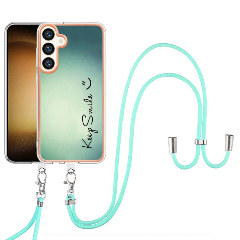 Kryt Samsung Galaxy S24 Plus 5g Keep Smile Cordon