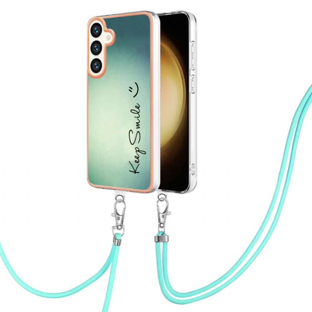 Kryt Samsung Galaxy S24 Plus 5g Keep Smile Cordon