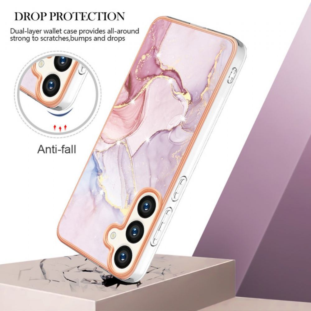 Kryt Samsung Galaxy S24 Plus 5g Kryty Na Mobil Mramorovaný Design