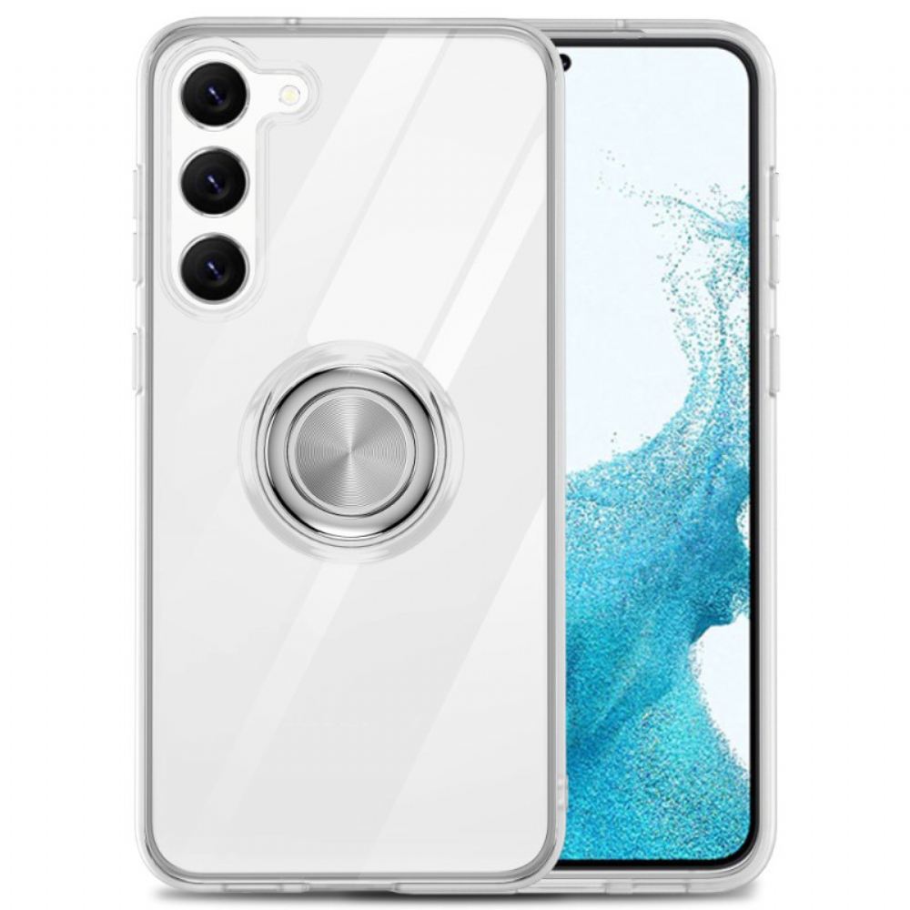 Kryt Samsung Galaxy S24 Plus 5g Kryty Na Mobil Průhledné Pouzdro S Opěrným Kroužkem