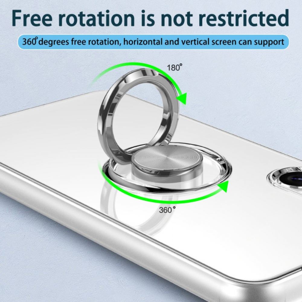 Kryt Samsung Galaxy S24 Plus 5g Kryty Na Mobil Průhledné Pouzdro S Opěrným Kroužkem
