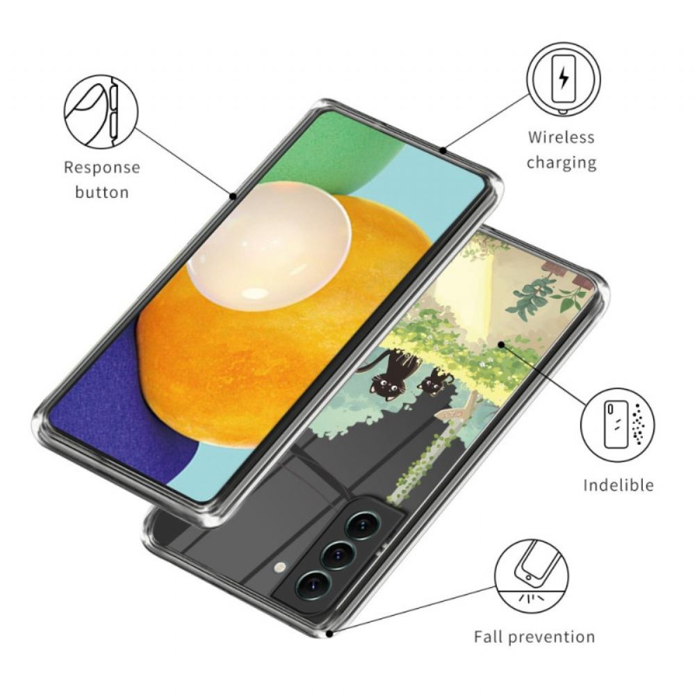 Kryt Samsung Galaxy S24 Plus 5g Kryty Na Mobil S Motivem Dvou Koček