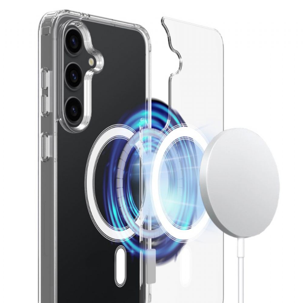 Kryt Samsung Galaxy S24 Plus 5g Kryty Na Mobil Transparentní Kompatibilní S Magsafe