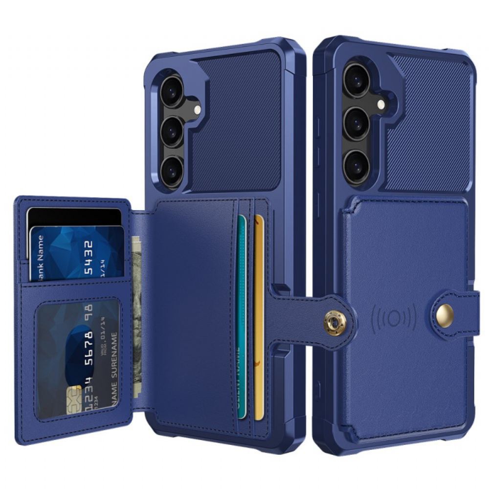 Kryt Samsung Galaxy S24 Plus 5g Magnetický S Držákem Karty