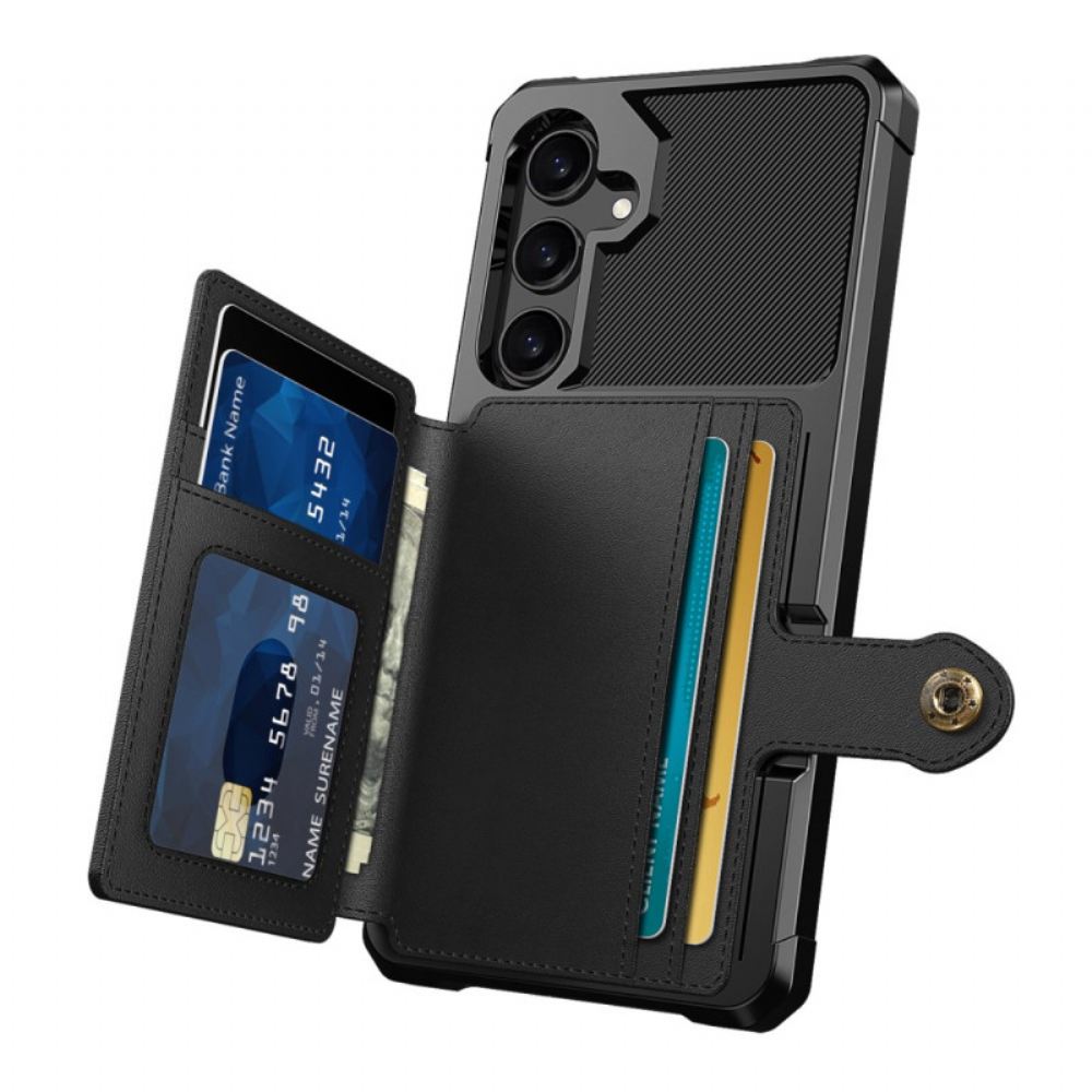Kryt Samsung Galaxy S24 Plus 5g Magnetický S Držákem Karty