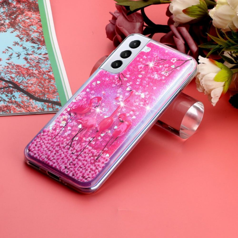 Kryt Samsung Galaxy S24 Plus 5g Ptačí Tekuté Třpytky