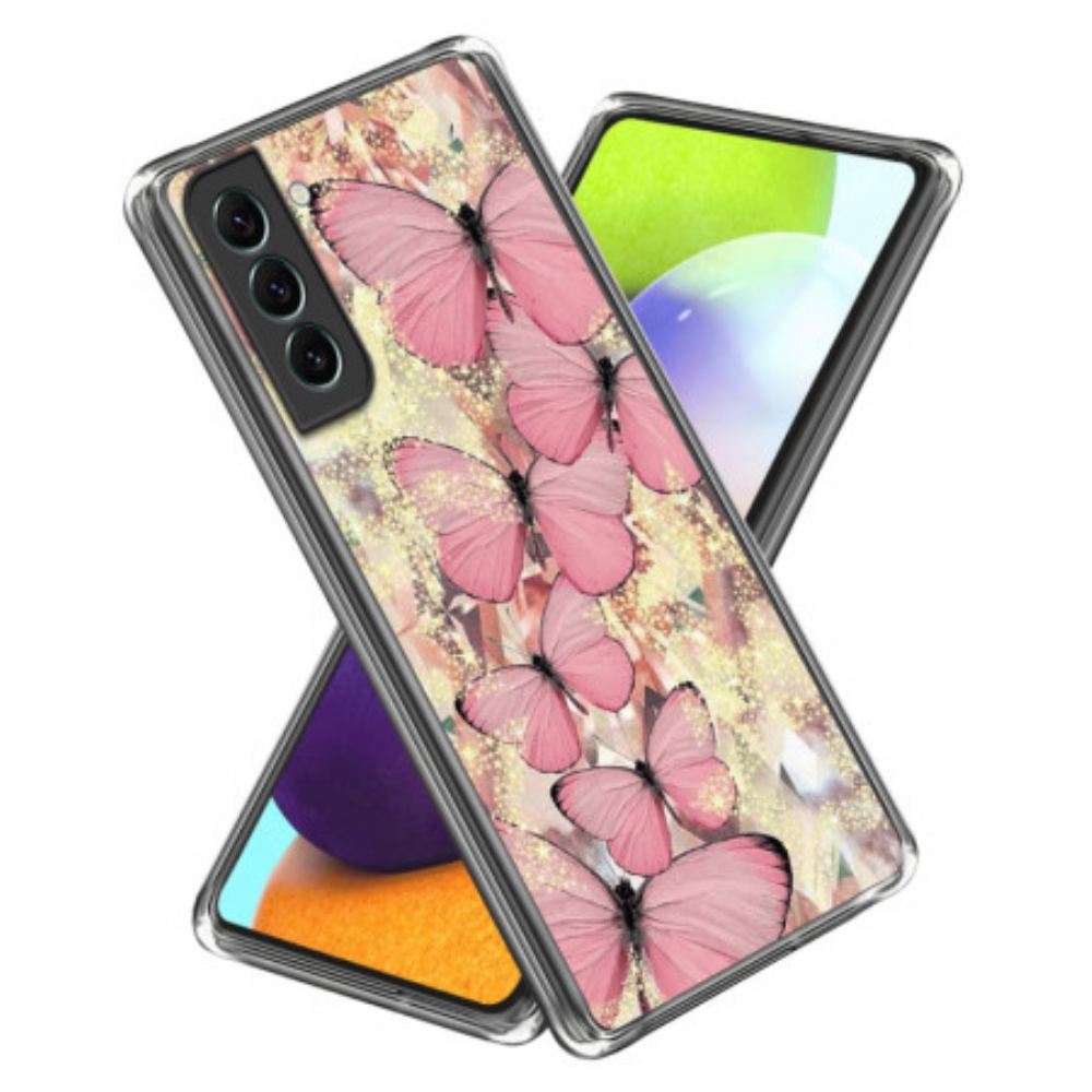 Kryt Samsung Galaxy S24 Plus 5g Růžoví Motýli