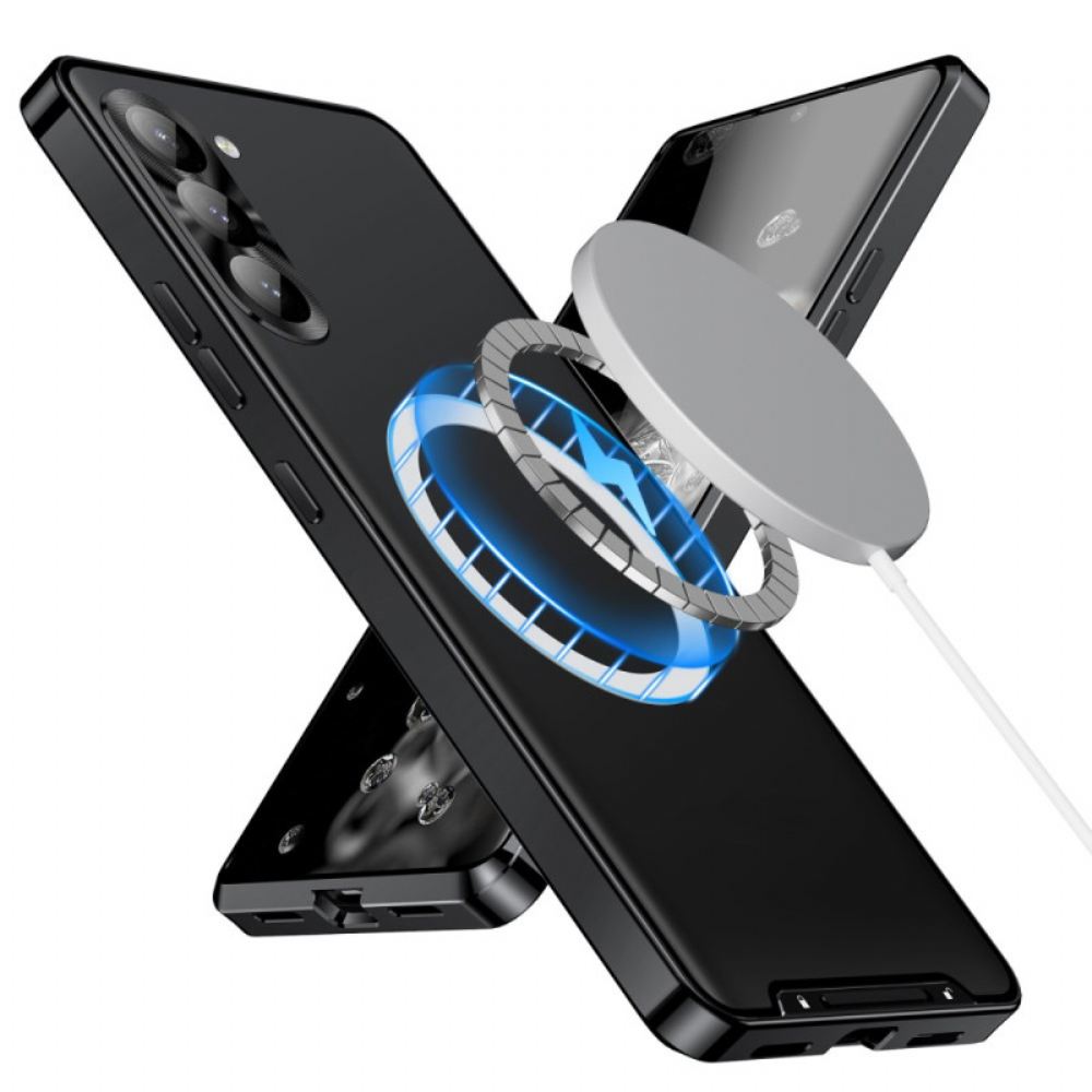 Kryt Samsung Galaxy S24 Plus 5g S Ochranou Čočky A Magnetickým Rámem