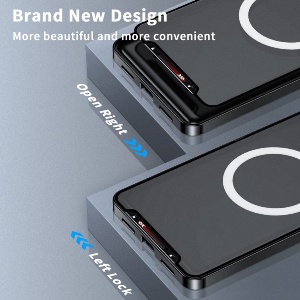 Kryt Samsung Galaxy S24 Plus 5g S Ochranou Čočky A Magnetickým Rámem