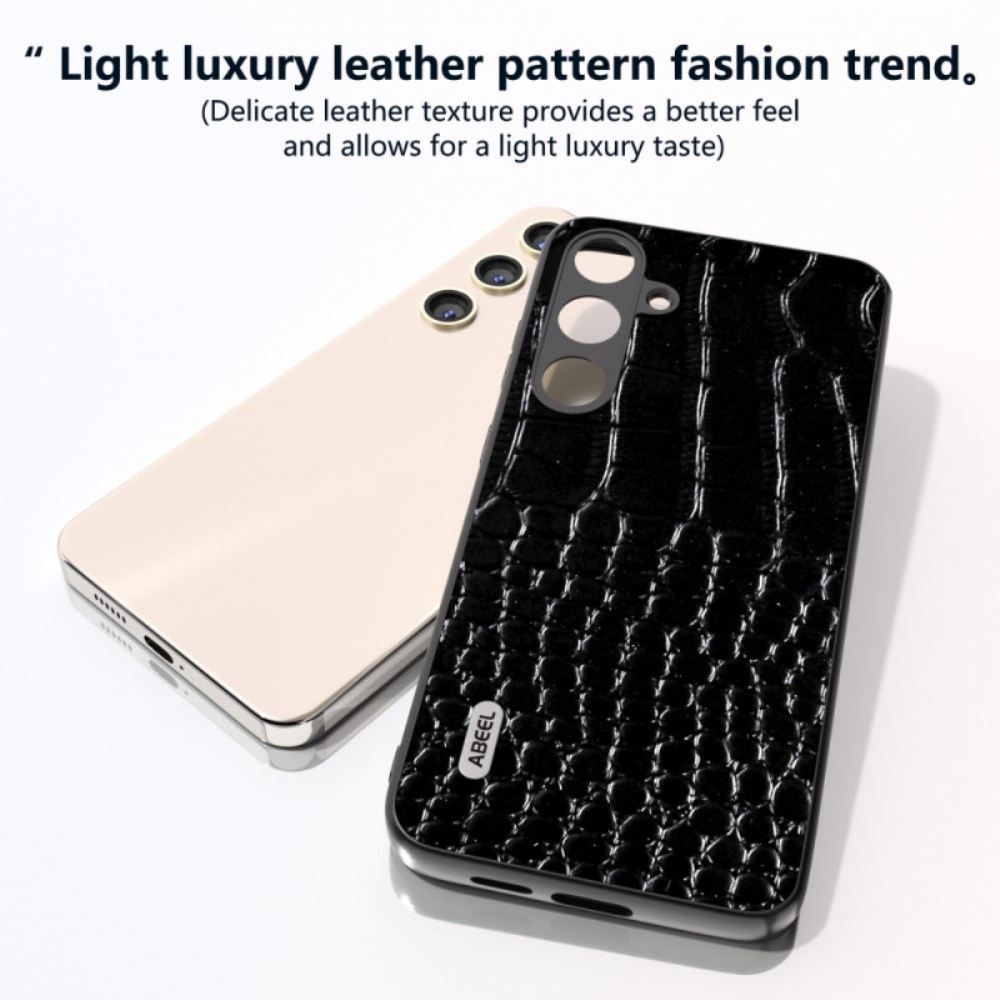 Kryt Samsung Galaxy S24 Plus 5g Série Krokodýlových Textur Abeel