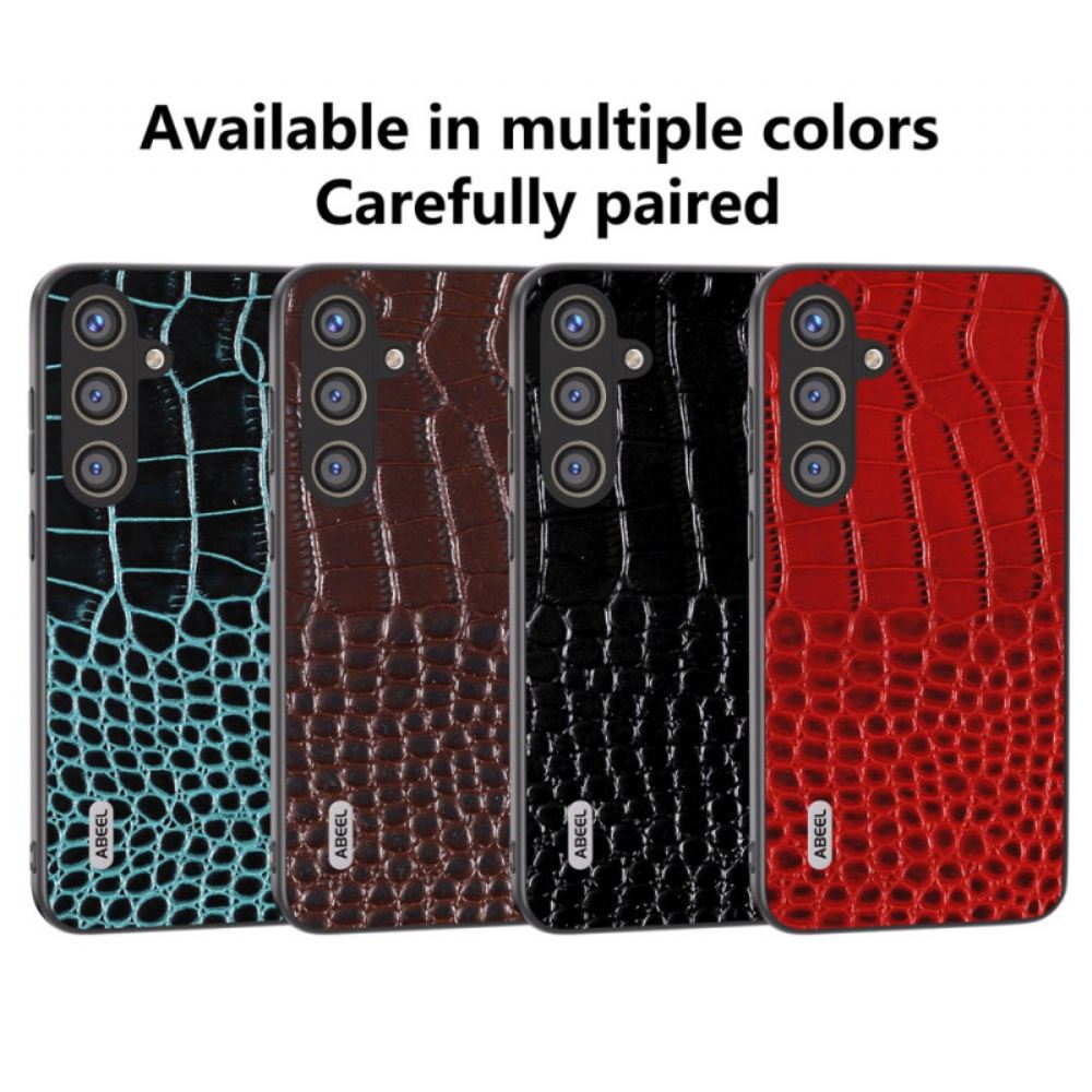 Kryt Samsung Galaxy S24 Plus 5g Série Krokodýlových Textur Abeel