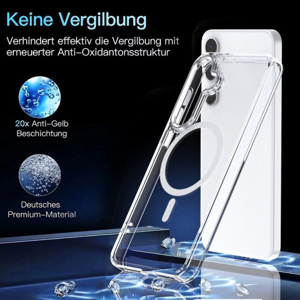 Kryt Samsung Galaxy S24 Plus 5g Transparentní Kompatibilní S Magsafe