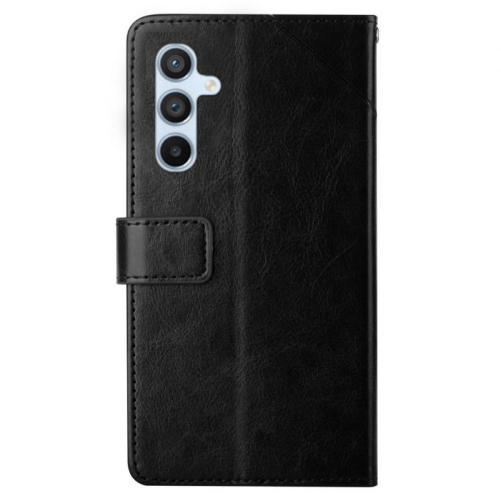Peněženková Pouzdra Samsung Galaxy S24 Plus 5g Kryty Na Mobil Design Popruhu Y
