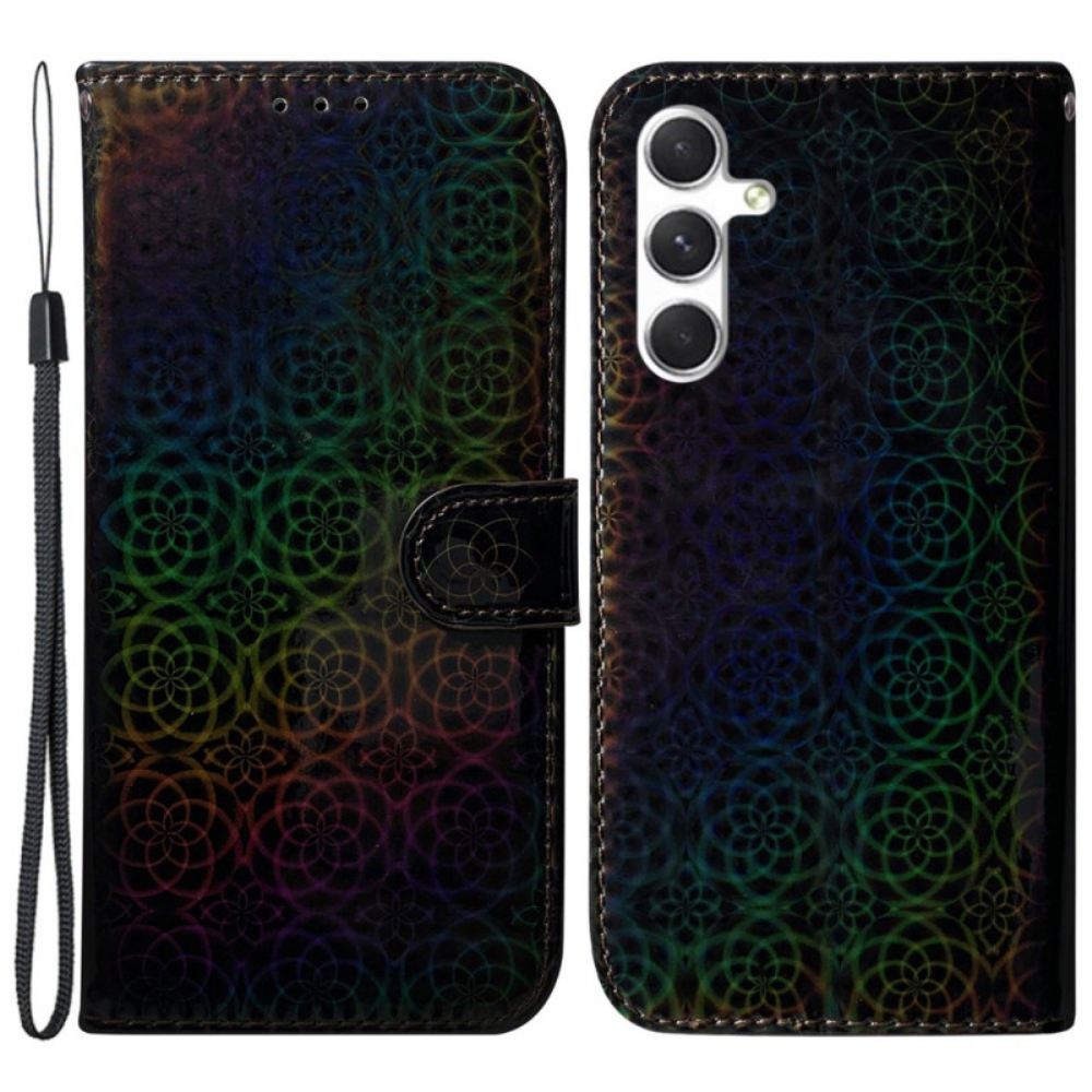 Peněženková Pouzdra Samsung Galaxy S24 Plus 5g Kryty Na Mobil Strappy Disco