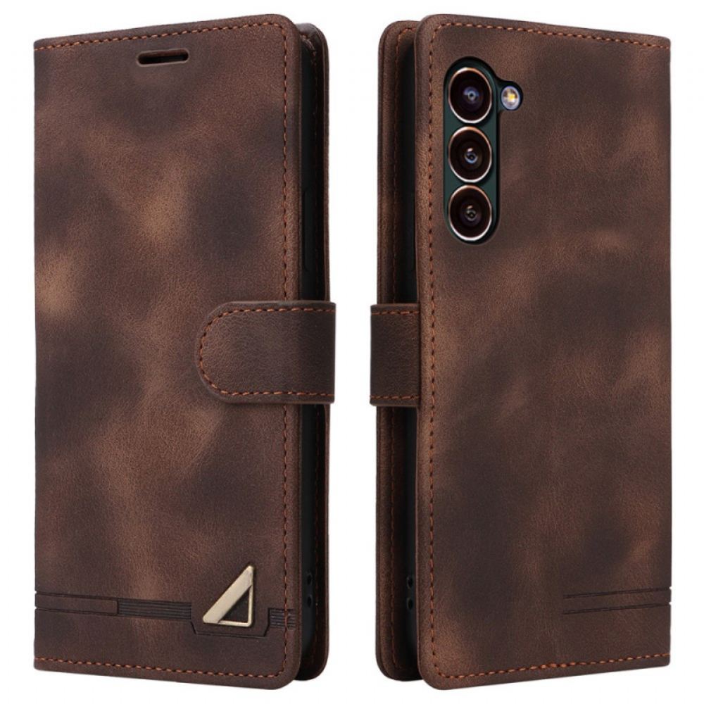Peněženková Pouzdra Samsung Galaxy S24 Plus 5g Stylový Semišový Design