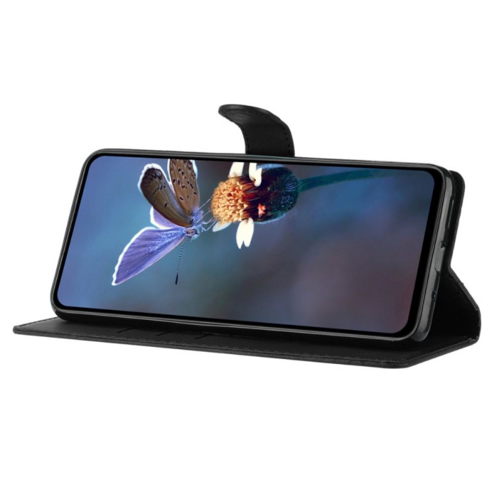 Peněženková Pouzdra Samsung Galaxy S24 Plus 5g Tištěné Květiny A Šňůrka