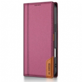 Kožené Pouzdro Folio Na iPhone 17 Blokování Rfid N.bekus