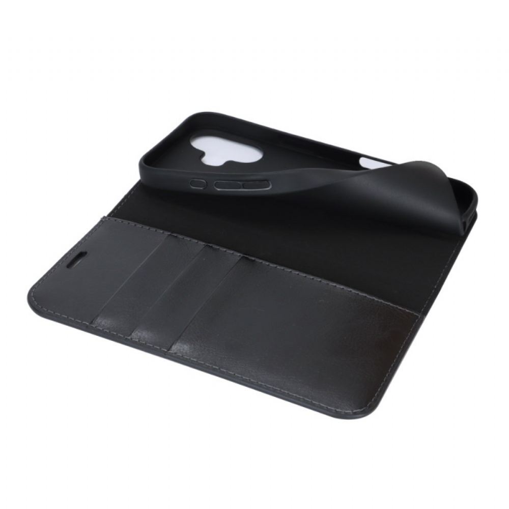 Kožené Pouzdro Folio Na iPhone 17 Kůže