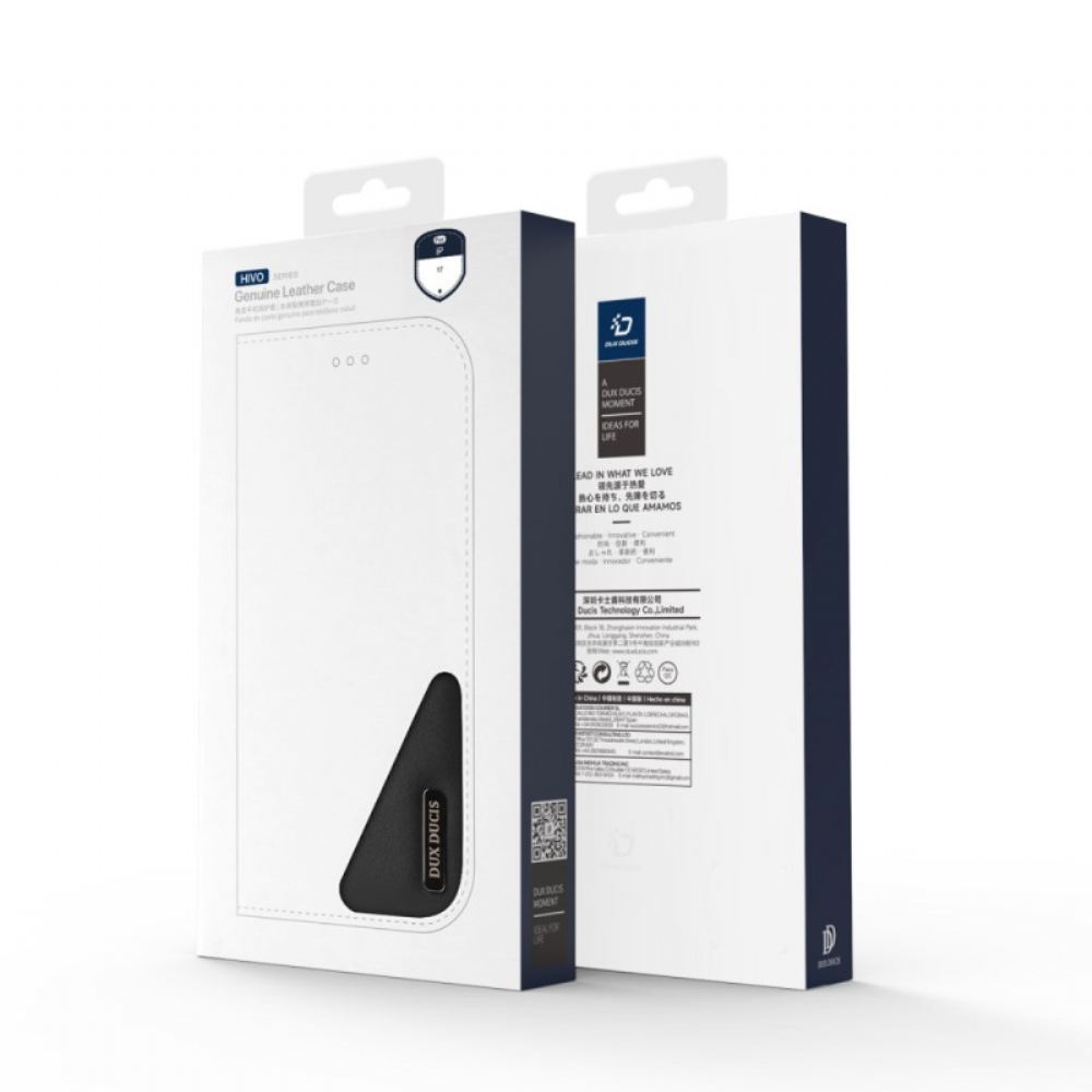 Kožené Pouzdro Folio Na iPhone 17 Série Hivo Dux Ducis