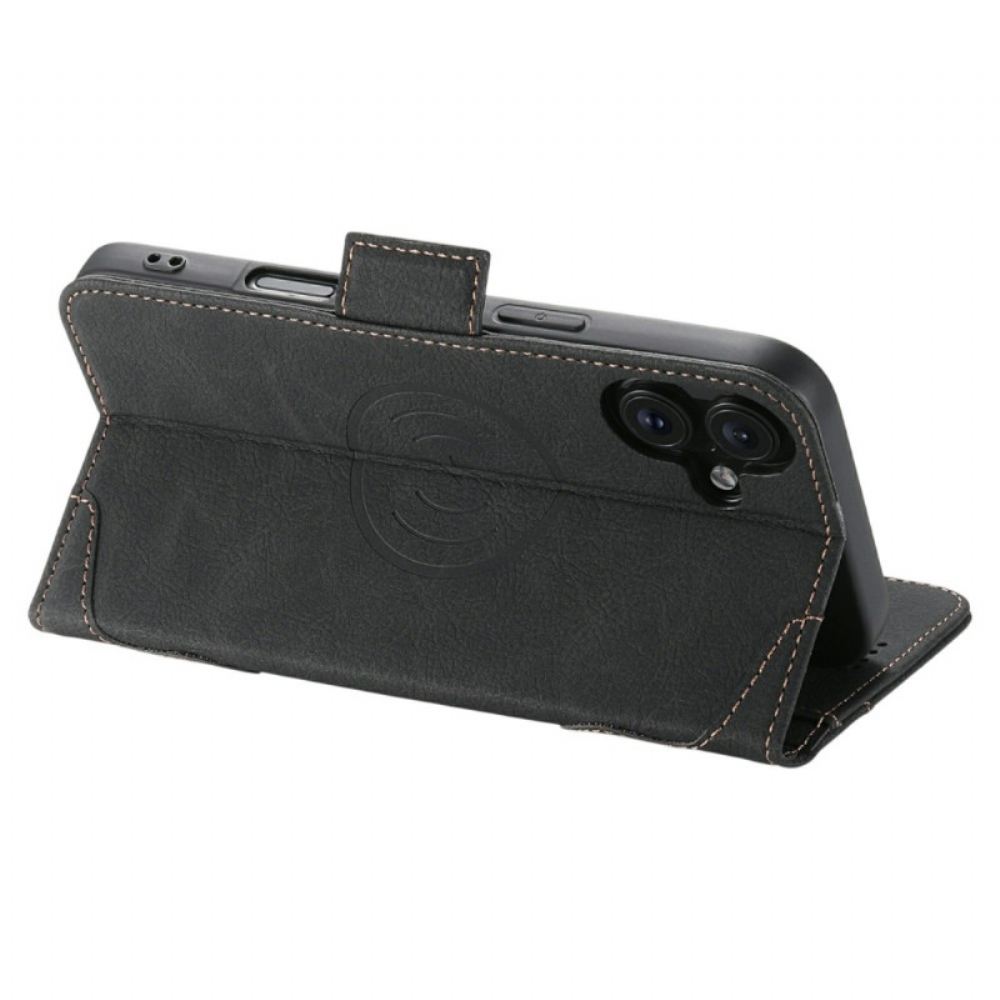 Kožený Kryt iPhone 17 Kompatibilní S Magsafe Premium Retro