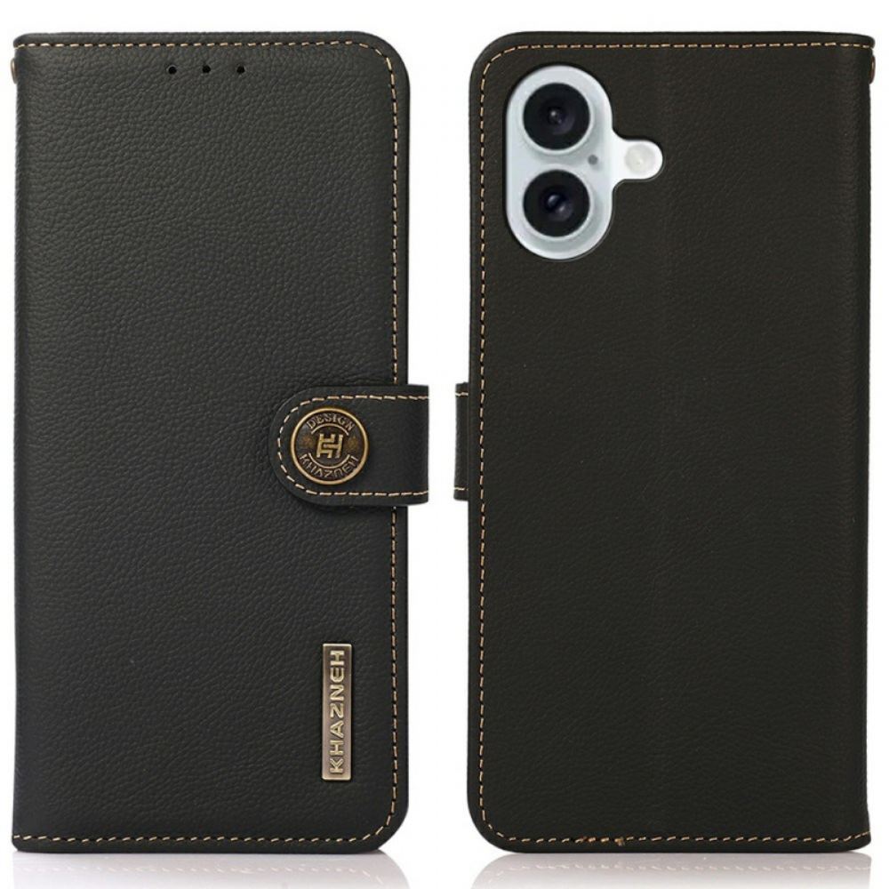 Kožený Kryt Na iPhone 17 Klasická Khazneh