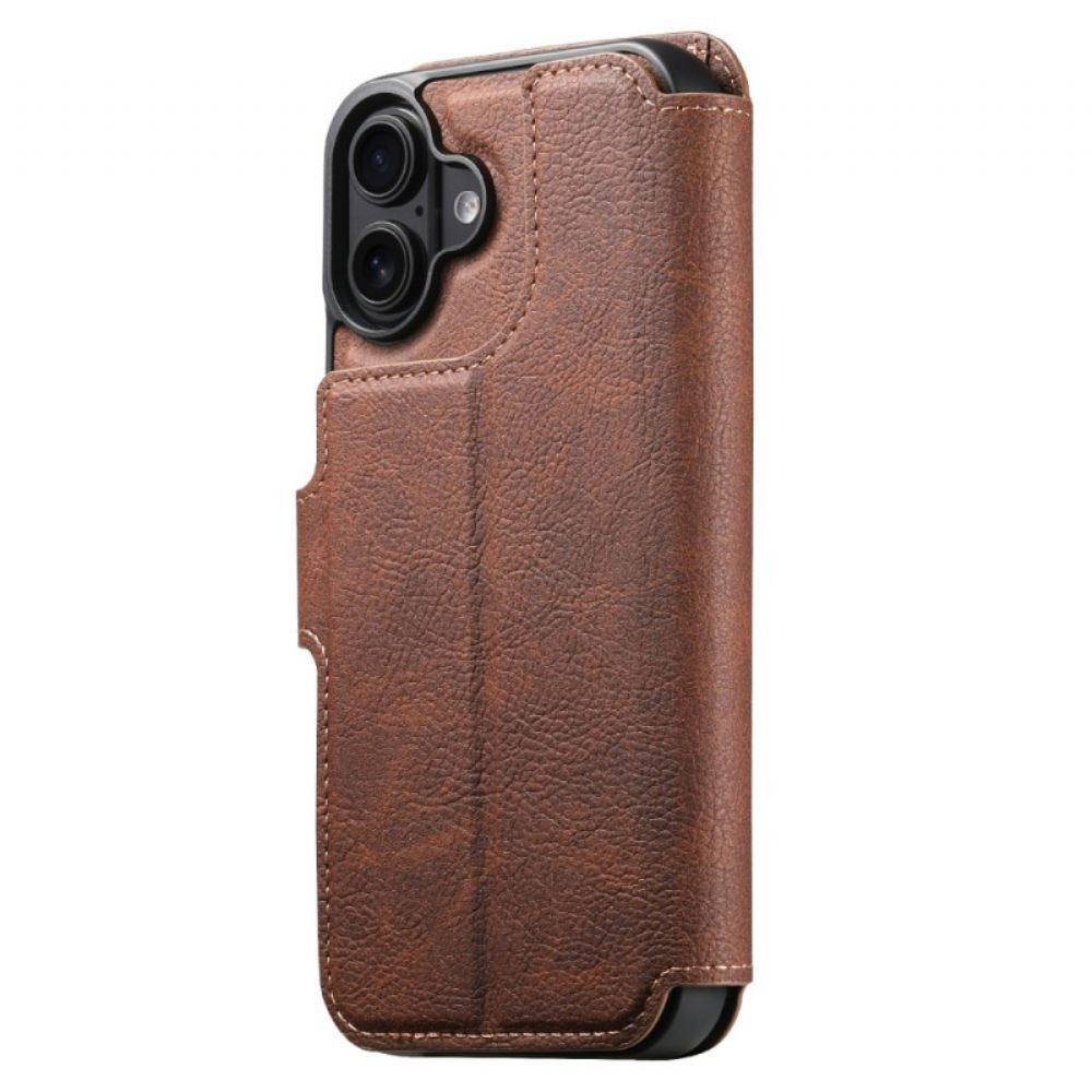 Kožený Kryt Na iPhone 17 Odnímatelné Pouzdro Magsafe Suteni