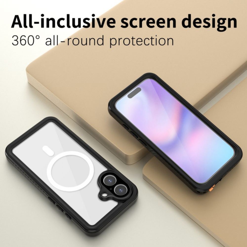 Kryt iPhone 17 Kompatibilní S Magsafe Waterproof Fs/fm Series Redpepper