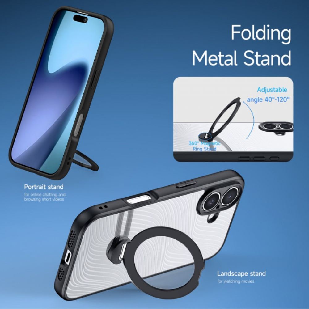 Kryt iPhone 17 Kryty Na Mobil Magsafe Se Stojánkem Řada Aimo Dux Ducis