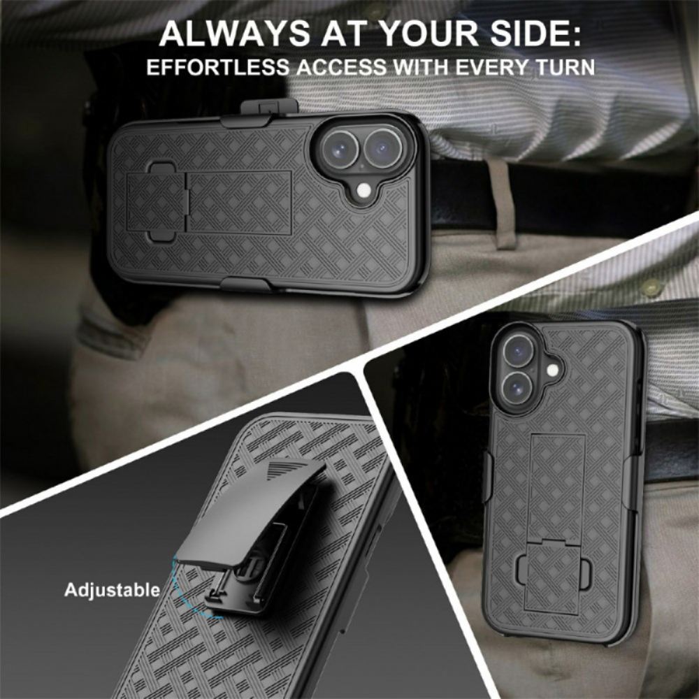 Kryt iPhone 17 Kryty Na Mobil Posuvný Se Stojánkem A Klipem