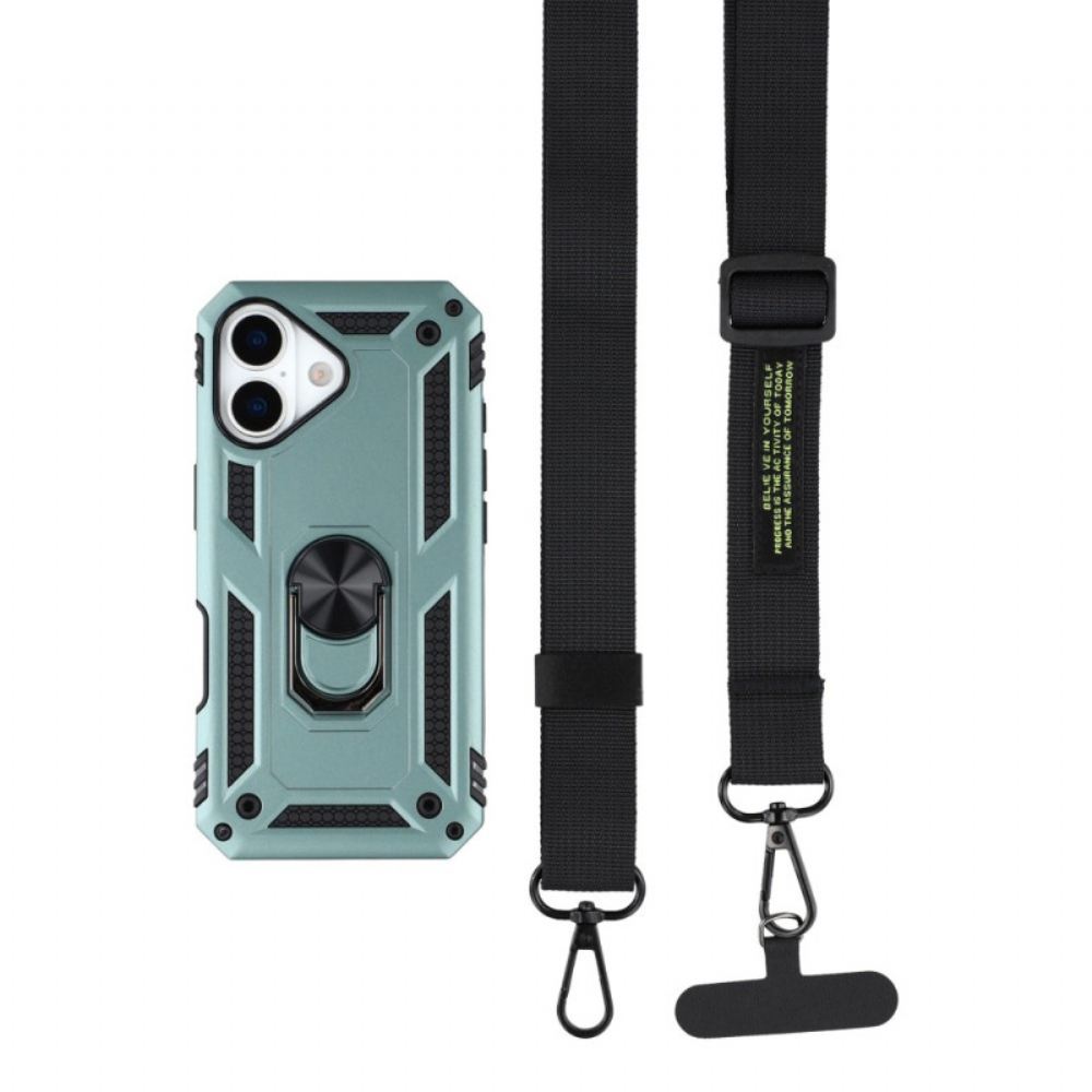Kryt iPhone 17 Ochrana Vojenské Úrovně S Ramenním Popruhem