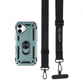 Kryt iPhone 17 Ochrana Vojenské Úrovně S Ramenním Popruhem