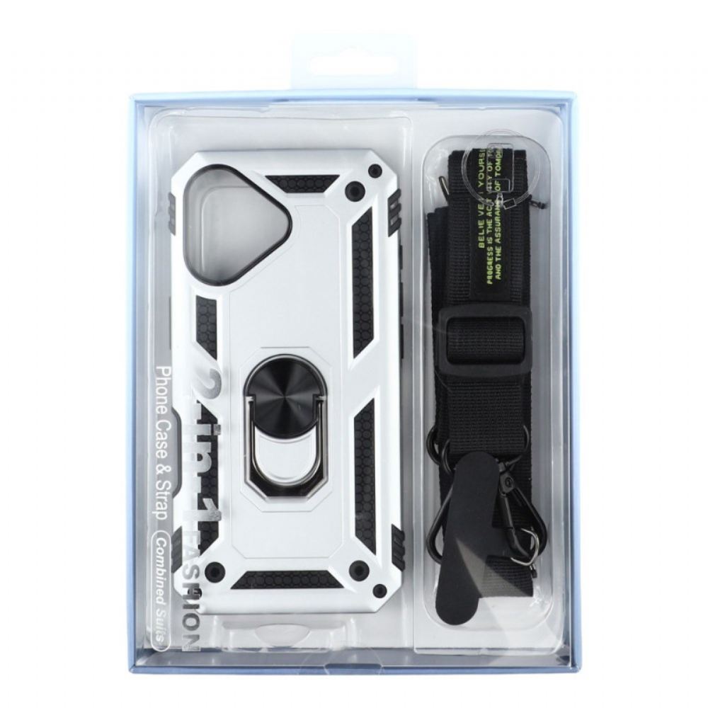 Kryt iPhone 17 Ochrana Vojenské Úrovně S Ramenním Popruhem