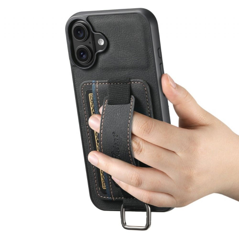 Kryt iPhone 17 Pouzdro Na Karty S Retro Designem