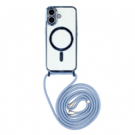 Kryt iPhone 17 Průhledné Pouzdro S Kabelem Kompatibilní S Magsafe