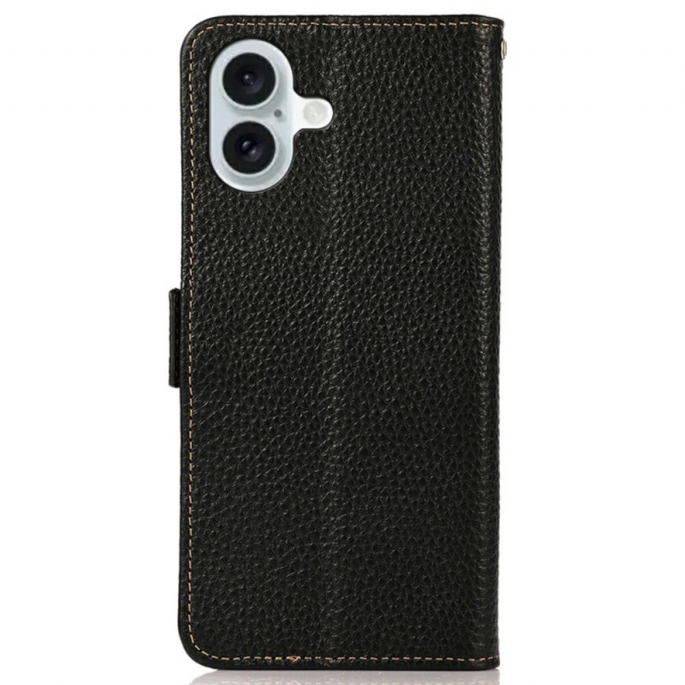 Peněženková Pouzdra iPhone 17 Khazneh Prvotřídní Kůže