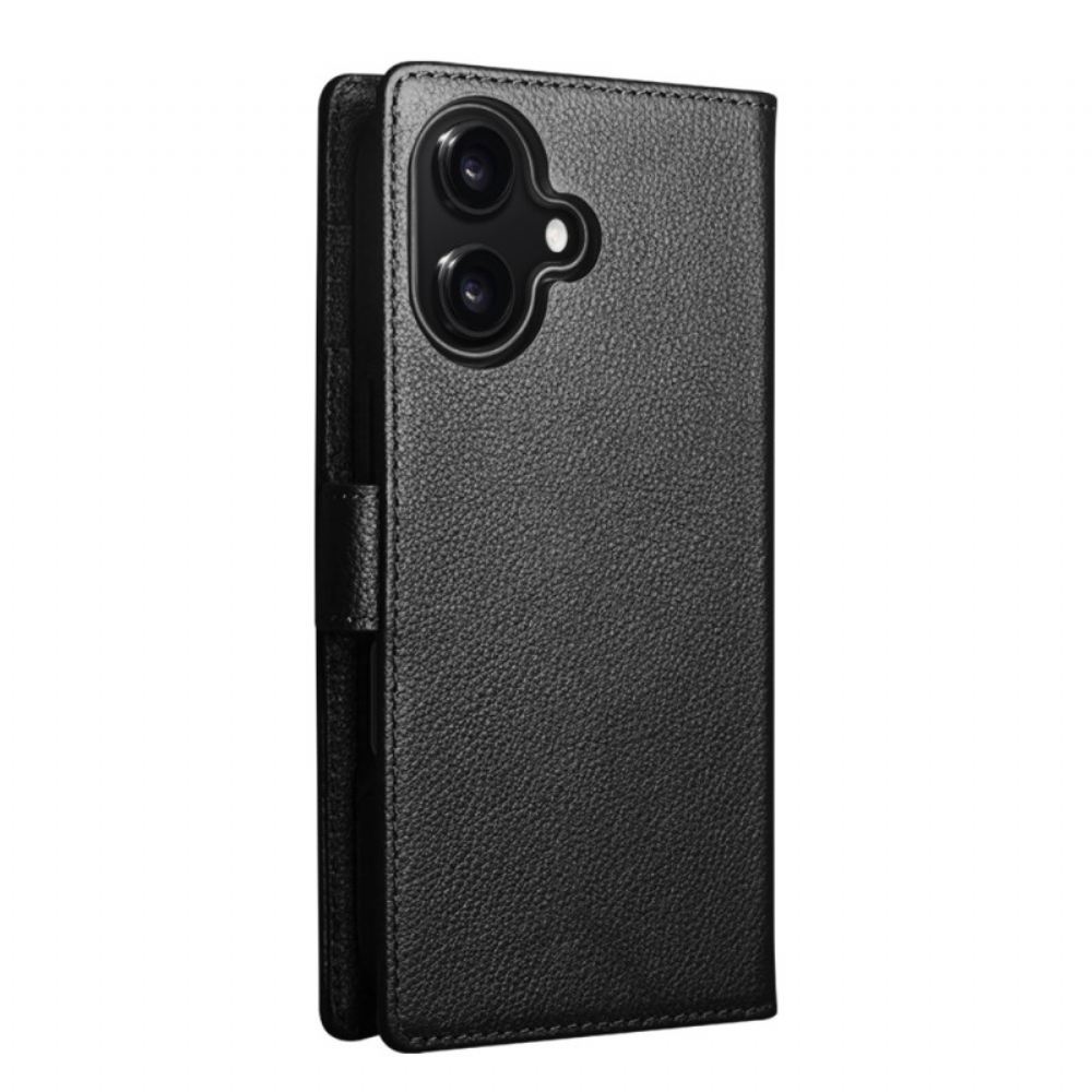 Peněženková Pouzdra iPhone 17 Kryty Na Mobil Odnímatelné Kožené Pouzdro Premium Magsafe