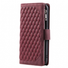 Peněženková Pouzdra iPhone 17 Kryty Na Mobil Prémiové Prošívání