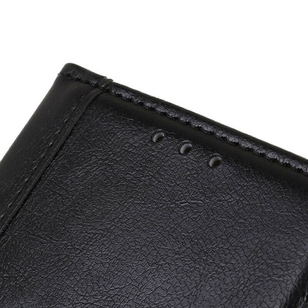 Flipové Pouzdro Na Samsung Galaxy S20 Kovová Spona Z Umělé Kůže