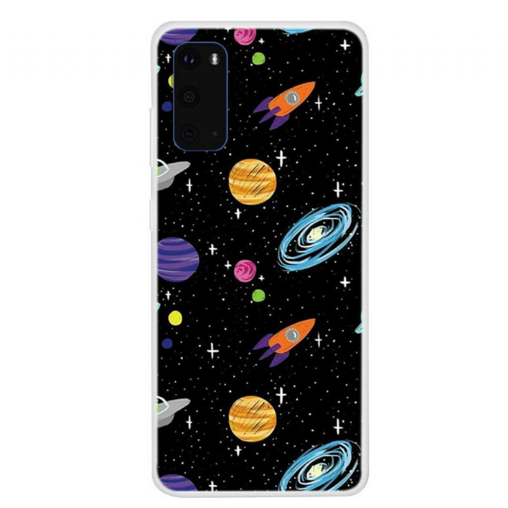 Kryt Na Samsung Galaxy S20 Planeta Galaxie