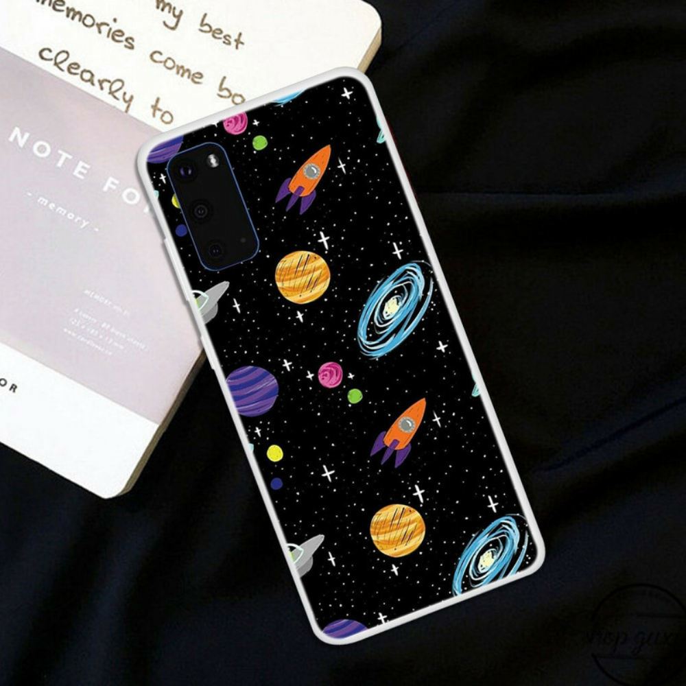 Kryt Na Samsung Galaxy S20 Planeta Galaxie