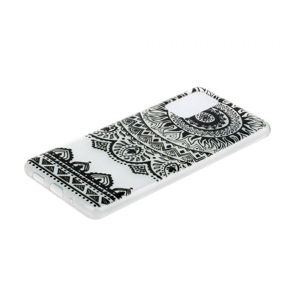 Kryt Na Samsung Galaxy S20 Průhledná Květinová Mandala