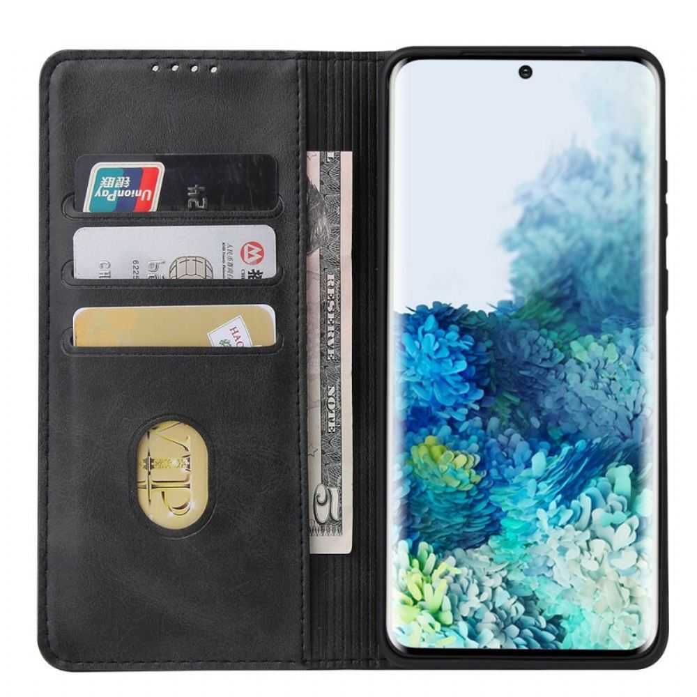 Kryty Na Mobil Na Samsung Galaxy S20 Flipové Pouzdro Obchodní Styl S Koženým Efektem Plus