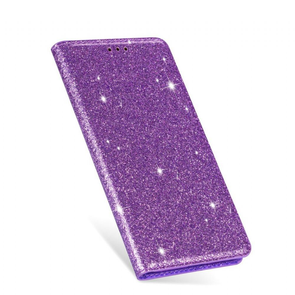 Kryty Na Mobil Na Samsung Galaxy S20 Flipové Pouzdro Styl Flitrů