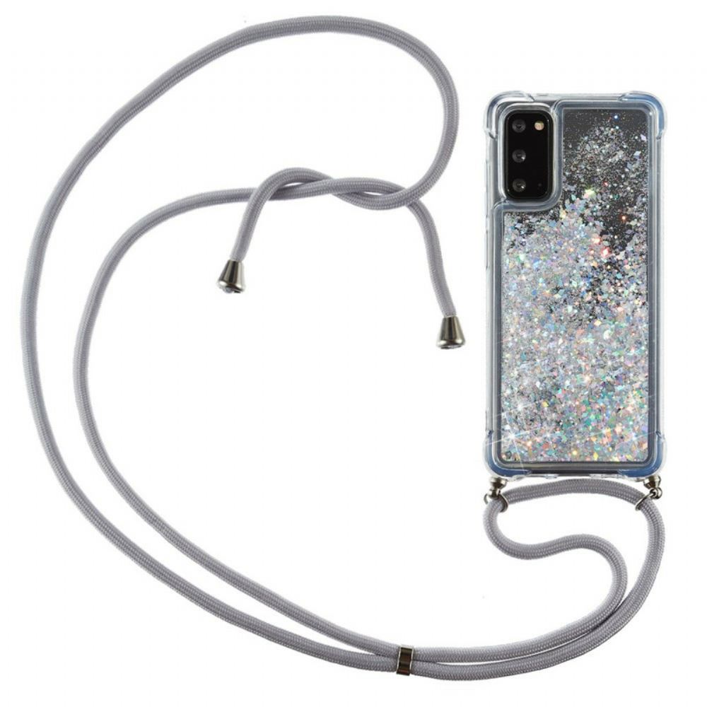 Kryty Na Mobil Na Samsung Galaxy S20 Flitry Se Šňůrou