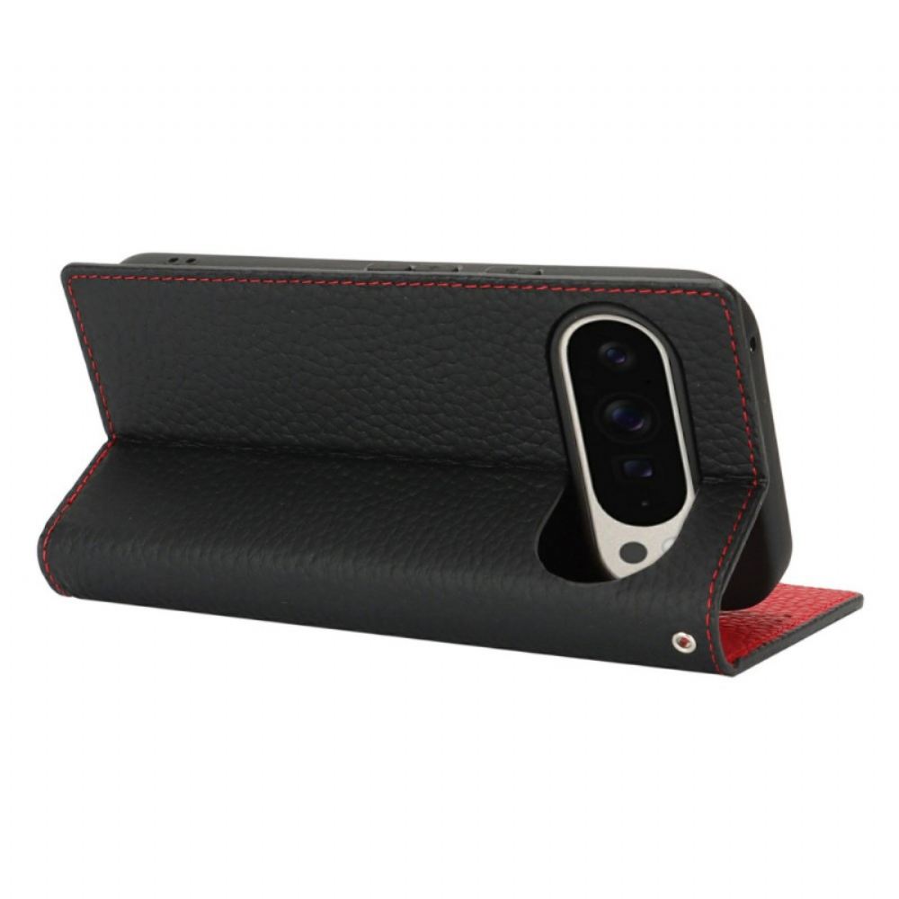 Kožené Pouzdro Google Pixel 10 Pro Xl Kryty Na Mobil Kůže S Řemínkem