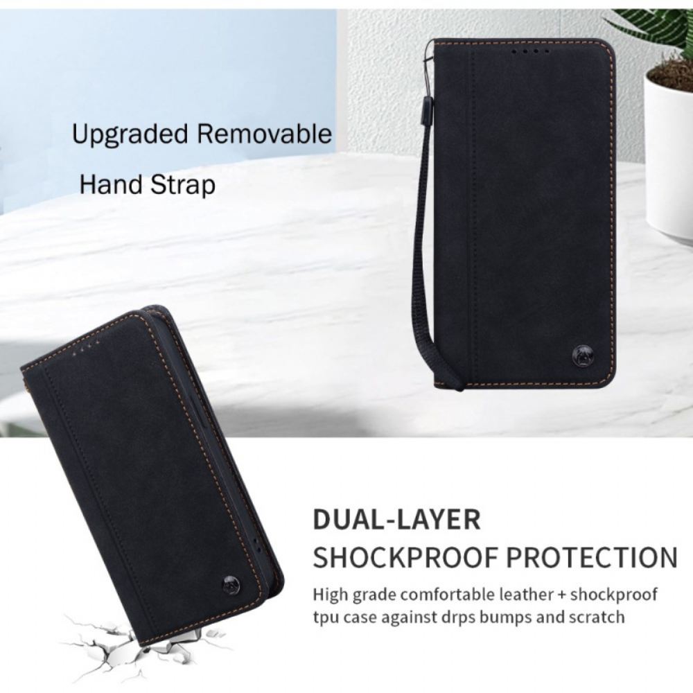 Kožené Pouzdro Google Pixel 10 Pro Xl Lemování