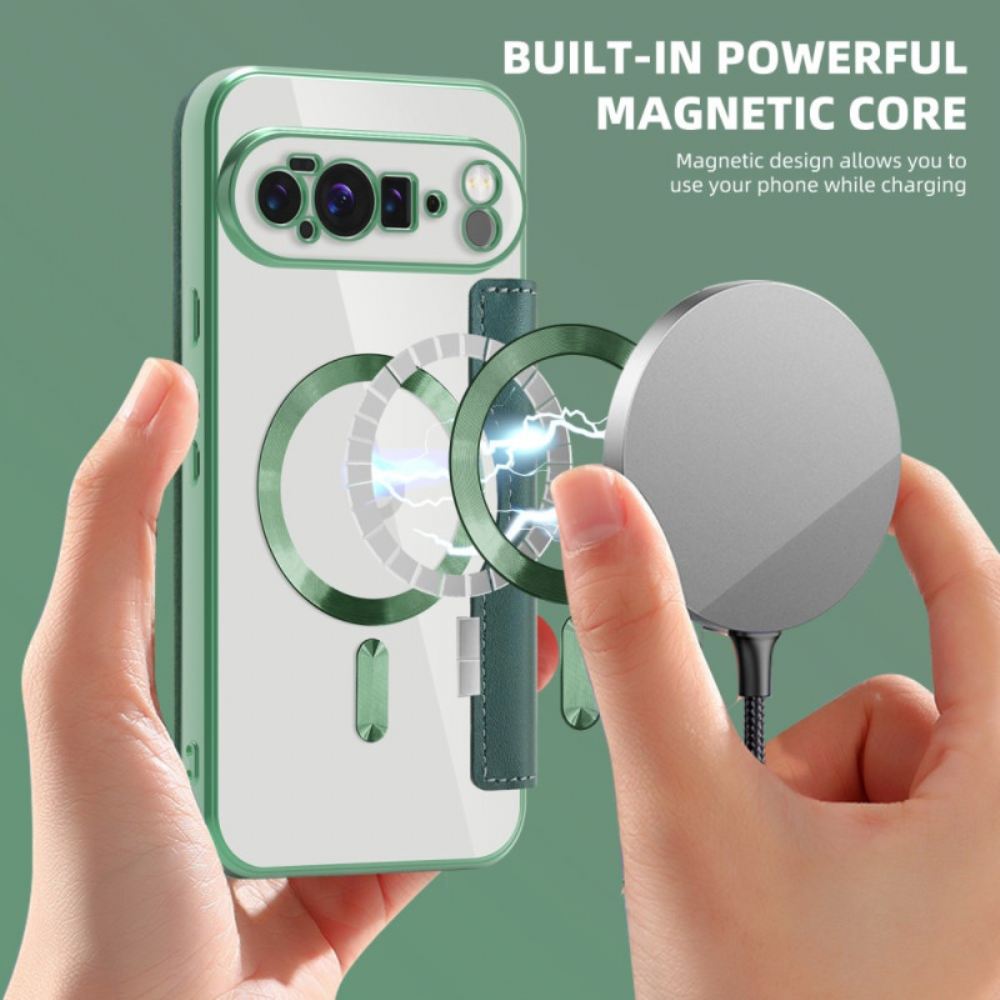 Kožené Pouzdro Google Pixel 10 Pro Xl Magsafe Kompatibilní S Rfid Blokování