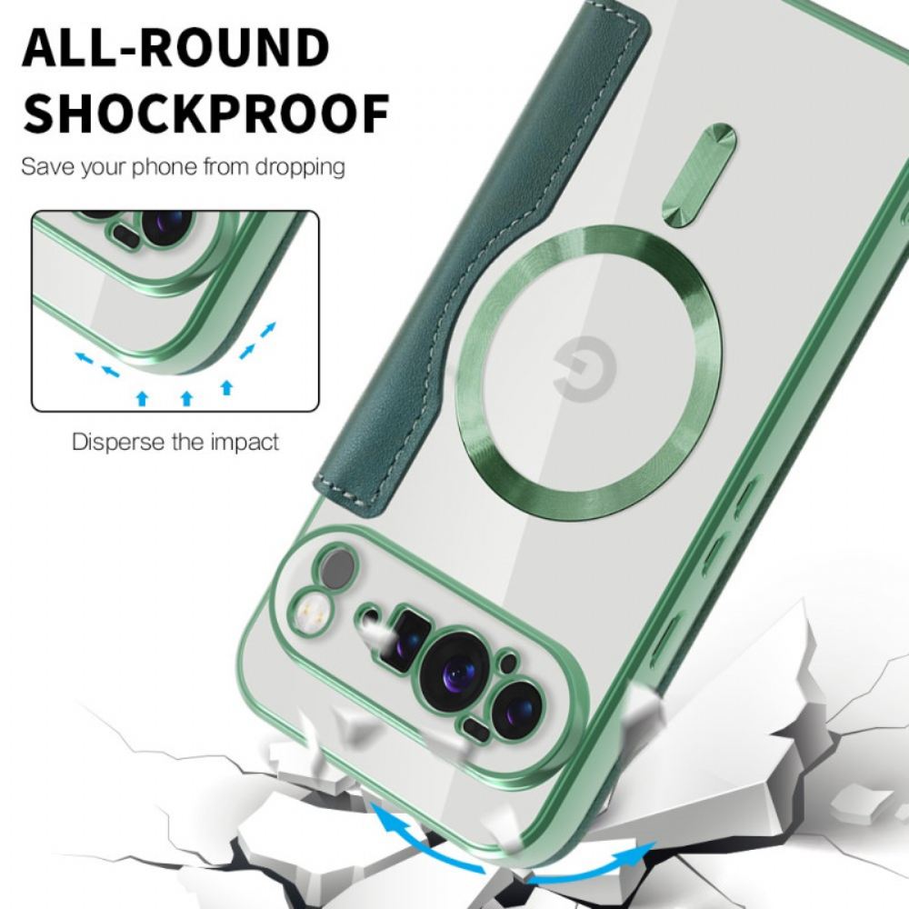 Kožené Pouzdro Google Pixel 10 Pro Xl Magsafe Kompatibilní S Rfid Blokování