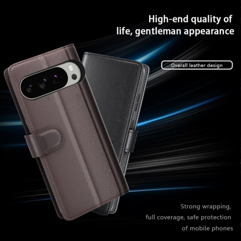 Kožený Kryt Google Pixel 10 Pro Xl Pravá Kůže