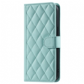 Kožený Kryt Google Pixel 10 Pro Xl Prošívaný Design S Popruhem A Ramenním Popruhem